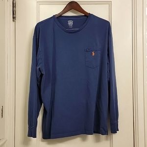 Blue Polo by Ralph Lauren long-sleeve t-shirt